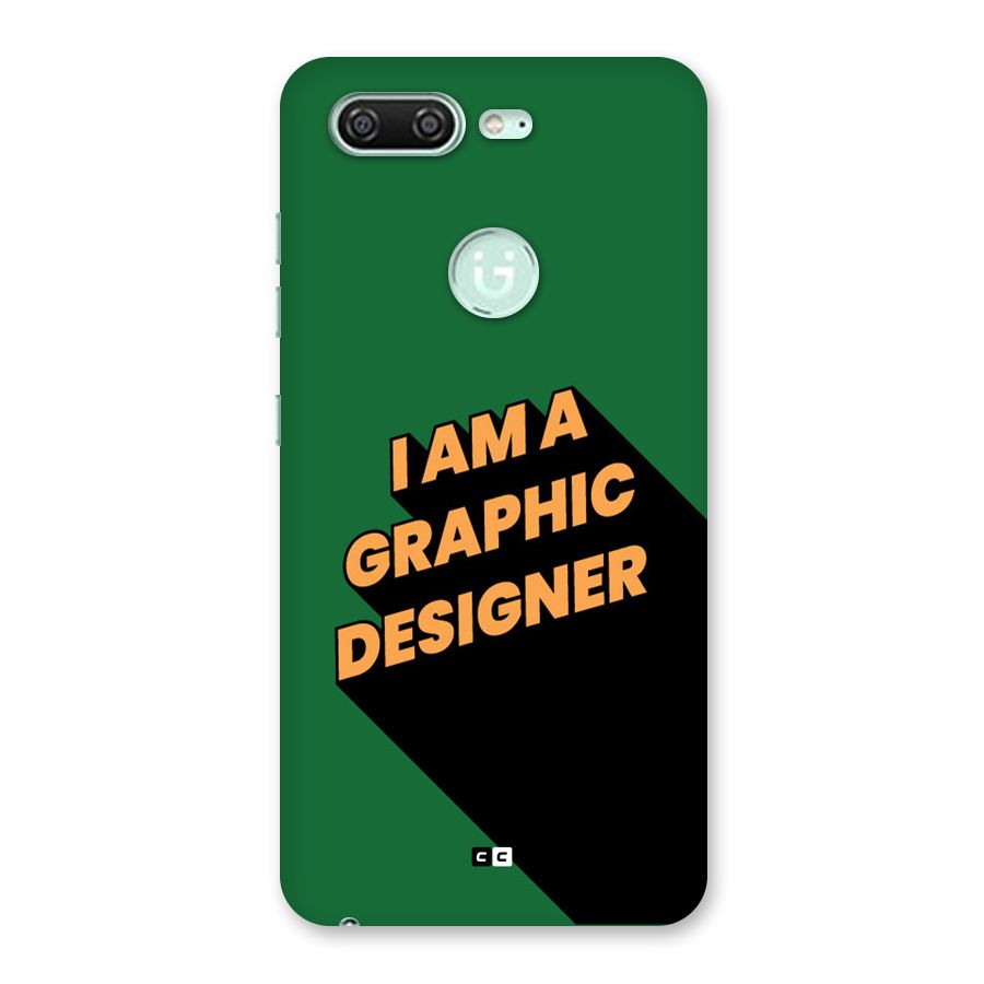 The Graphic Designer Back Case for Gionee S10