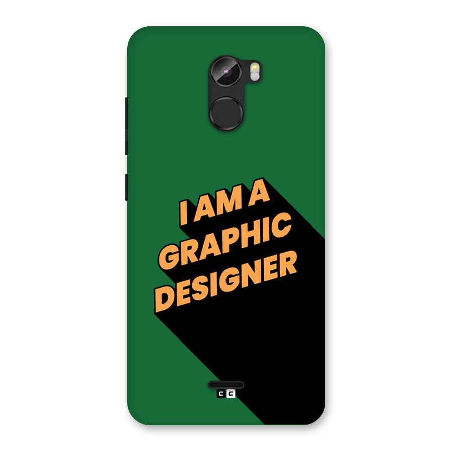 The Graphic Designer Back Case for Gionee X1