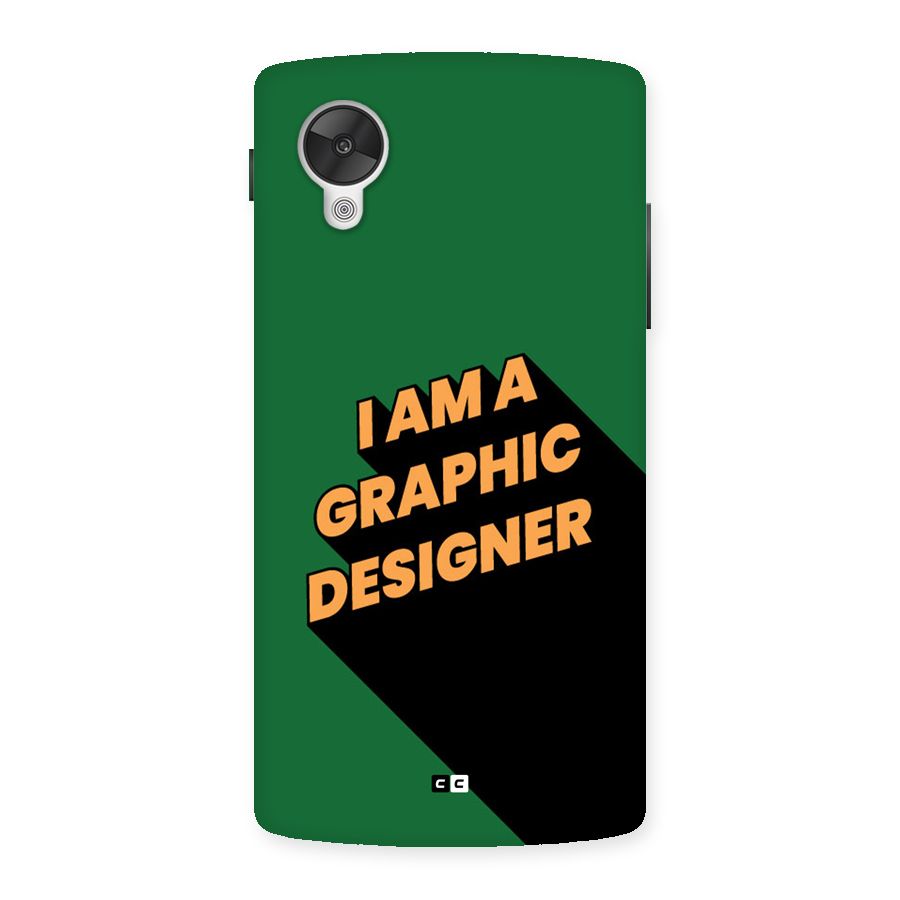 The Graphic Designer Back Case for Google Nexus 5