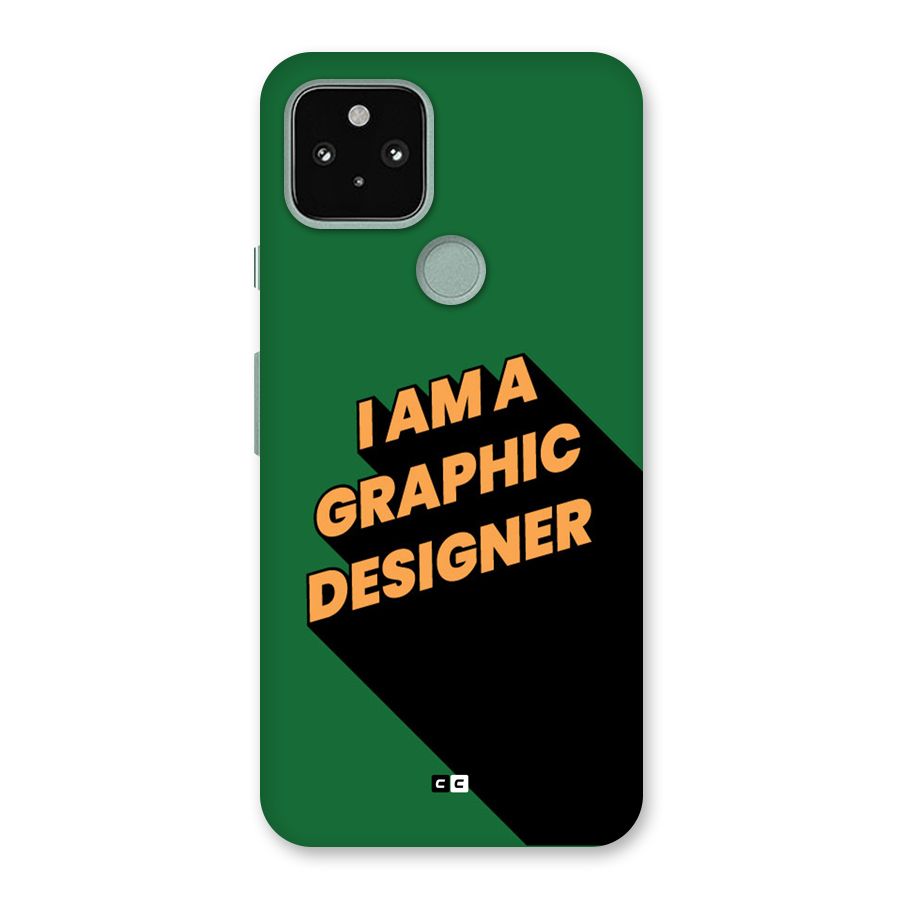 The Graphic Designer Back Case for Google Pixel 5