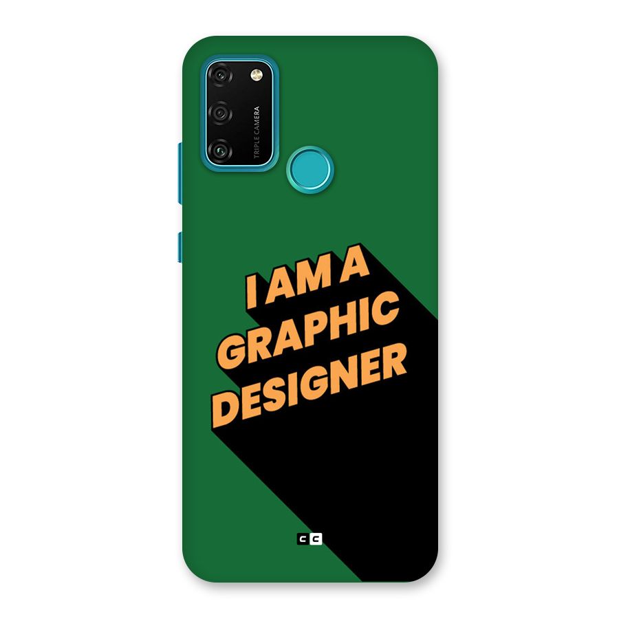 The Graphic Designer Back Case for Honor 9A