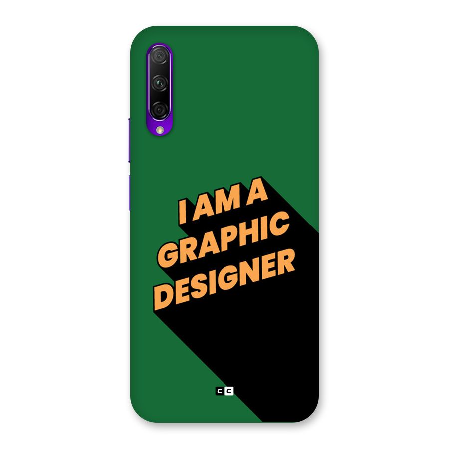 The Graphic Designer Back Case for Honor 9X Pro