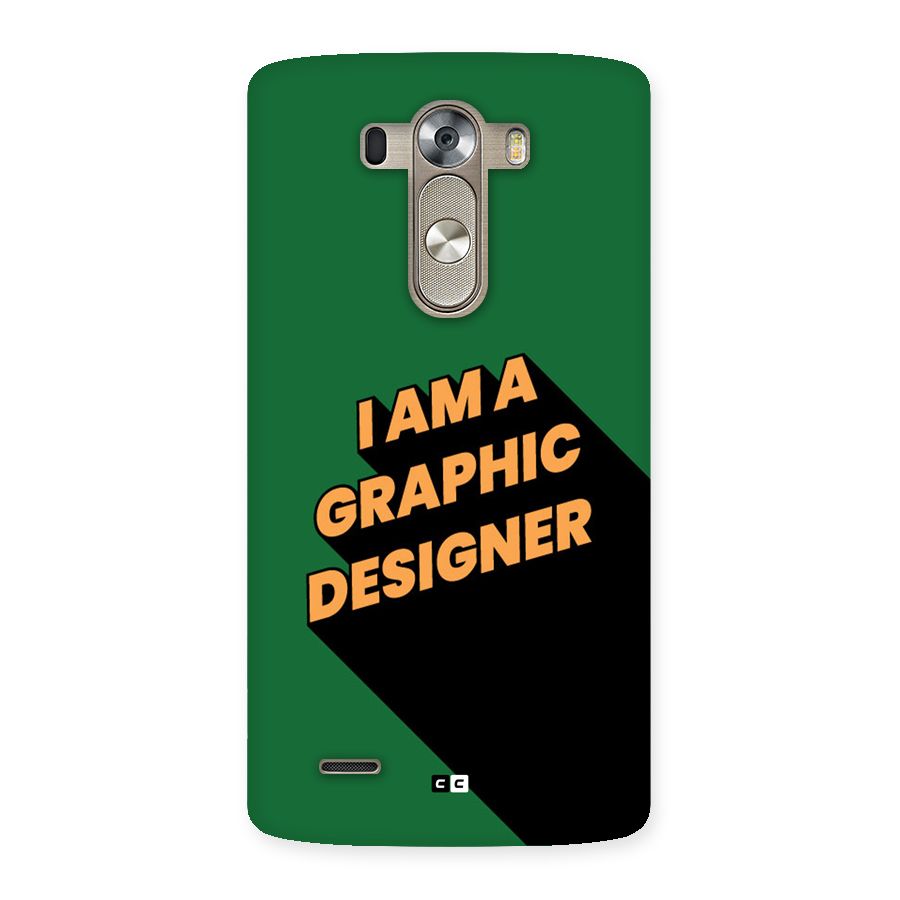The Graphic Designer Back Case for LG G3
