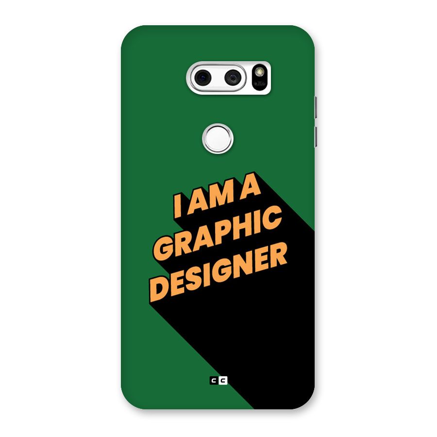 The Graphic Designer Back Case for LG V30
