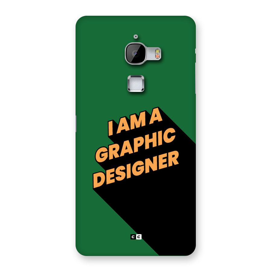 The Graphic Designer Back Case for LeTV Le Max