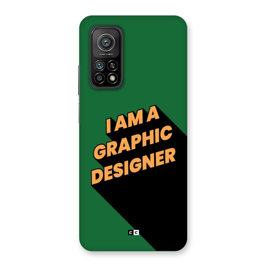 The Graphic Designer Back Case for Mi 10T 5G