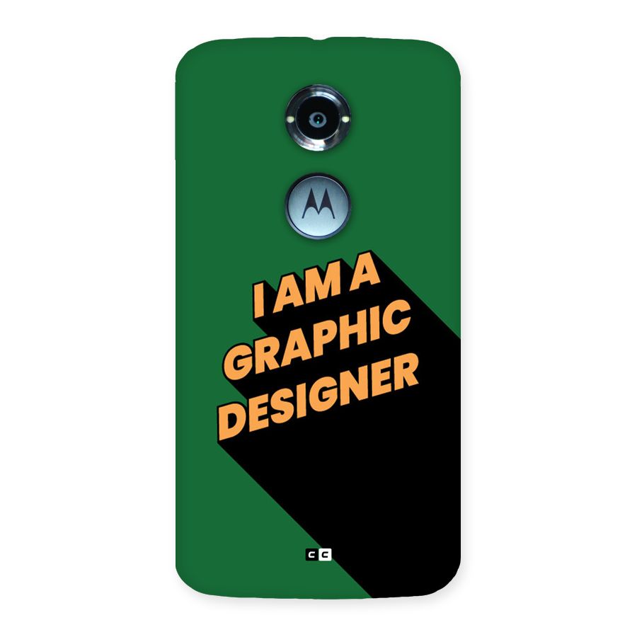 The Graphic Designer Back Case for Moto X2