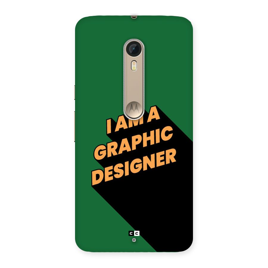 The Graphic Designer Back Case for Moto X Style