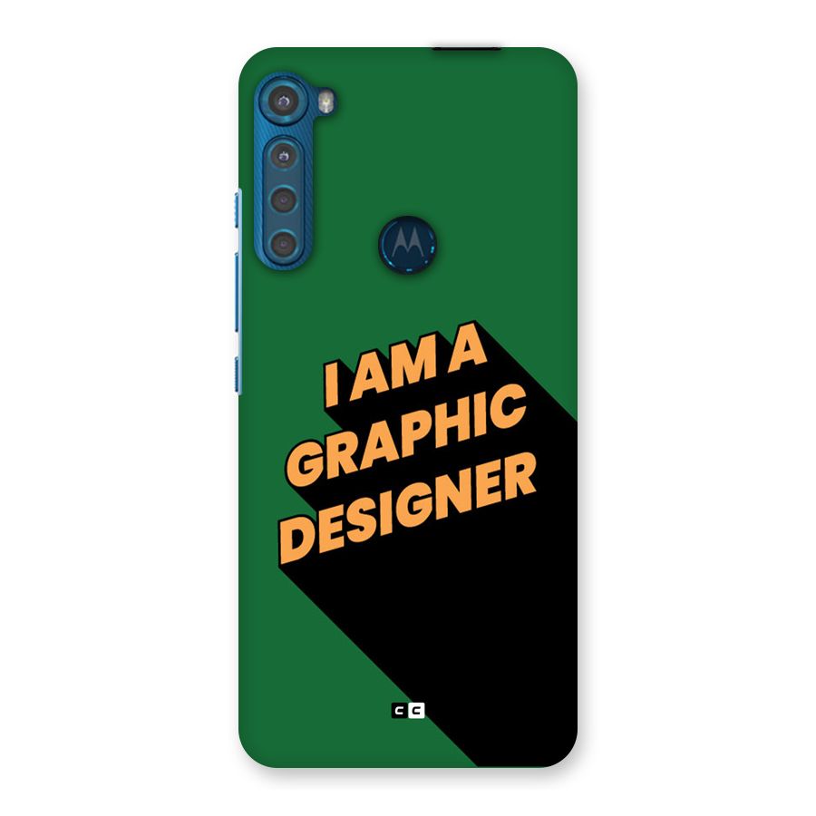 The Graphic Designer Back Case for Motorola One Fusion Plus