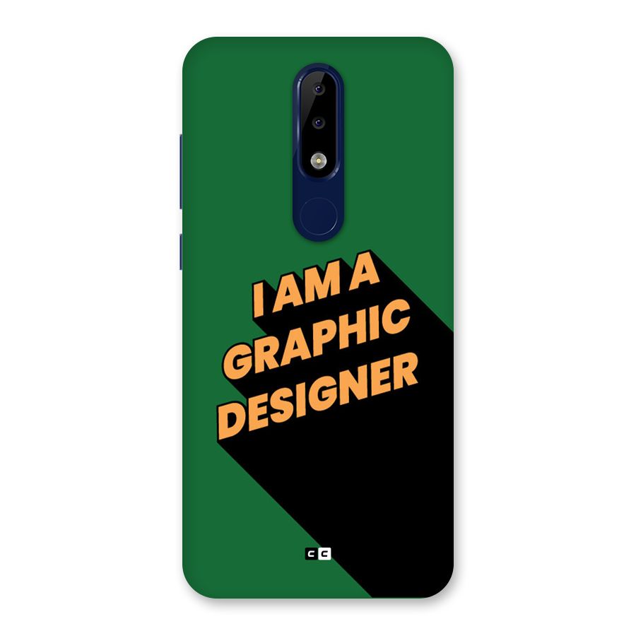 The Graphic Designer Back Case for Nokia 5.1 Plus