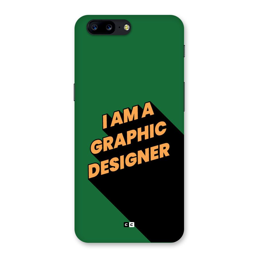 The Graphic Designer Back Case for OnePlus 5