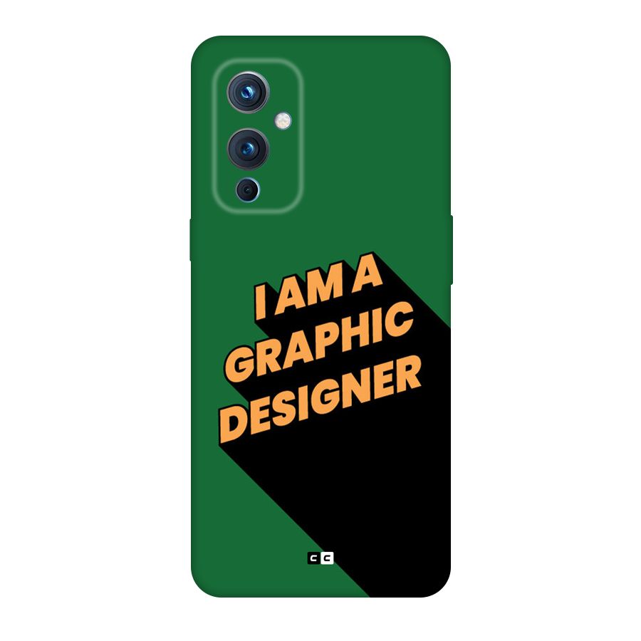 The Graphic Designer Back Case for OnePlus 9