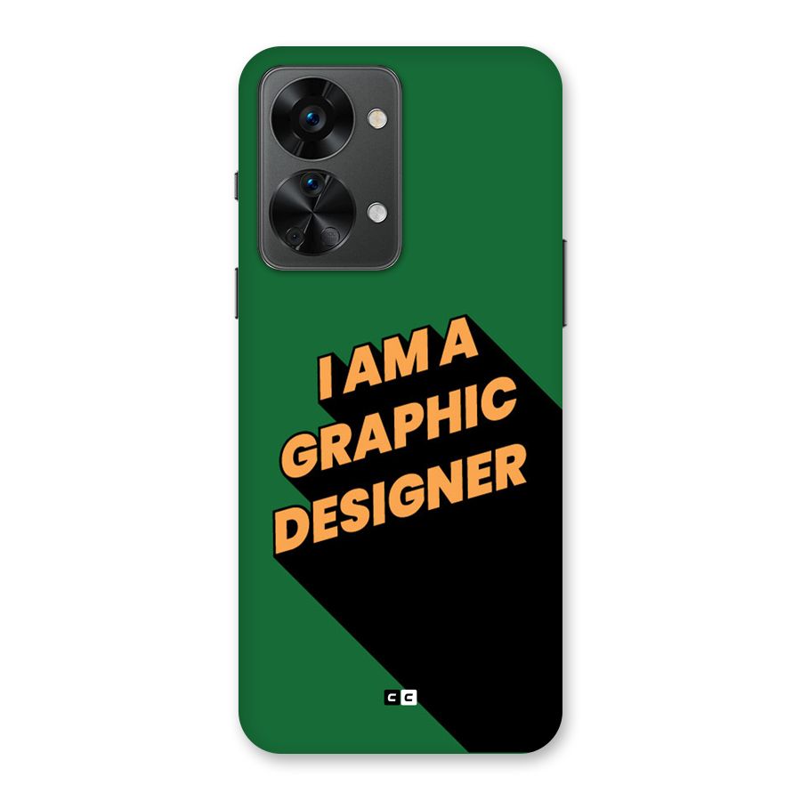 The Graphic Designer Back Case for OnePlus Nord 2T