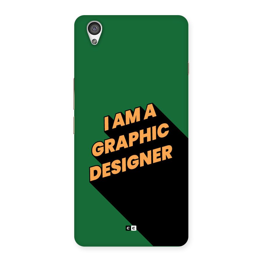 The Graphic Designer Back Case for OnePlus X