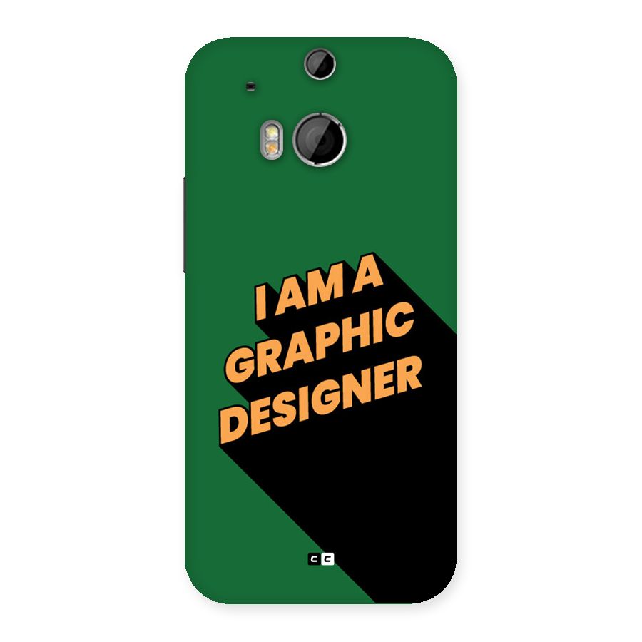 The Graphic Designer Back Case for One M8
