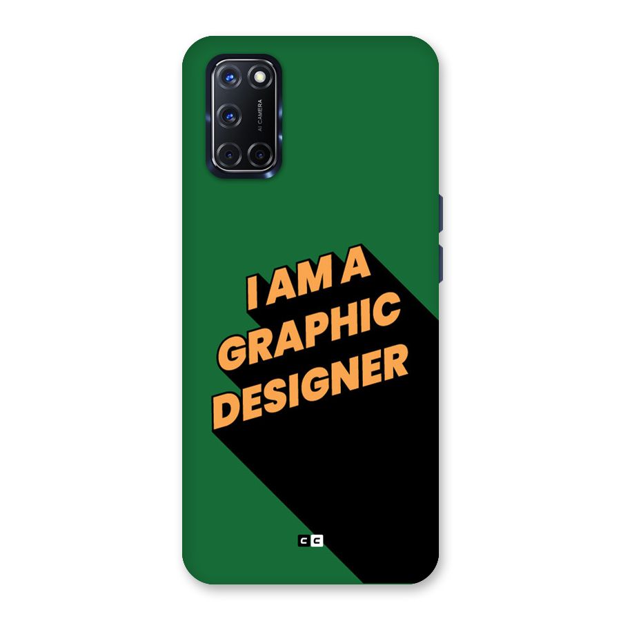 The Graphic Designer Back Case for Oppo A52