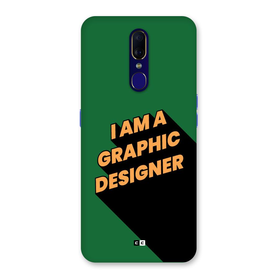 The Graphic Designer Back Case for Oppo A9