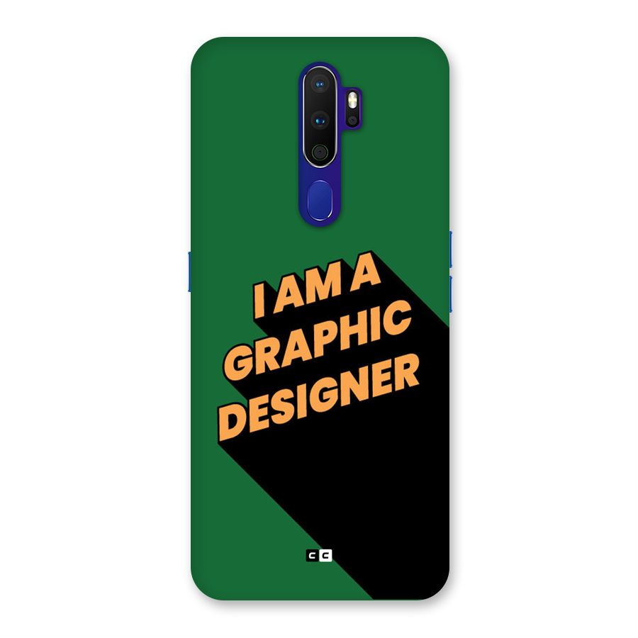 The Graphic Designer Back Case for Oppo A9 (2020)