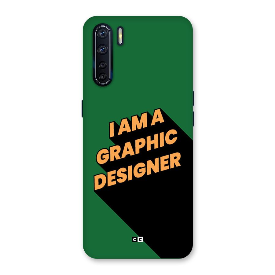 The Graphic Designer Back Case for Oppo F15
