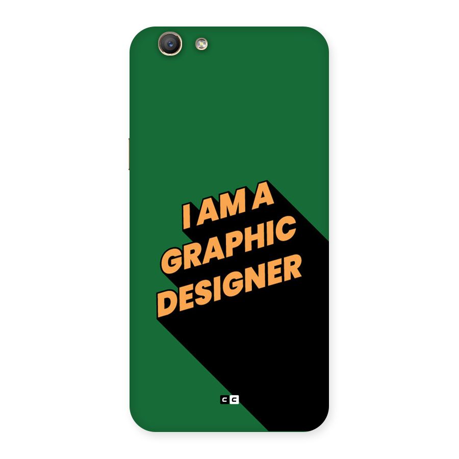 The Graphic Designer Back Case for Oppo F1s