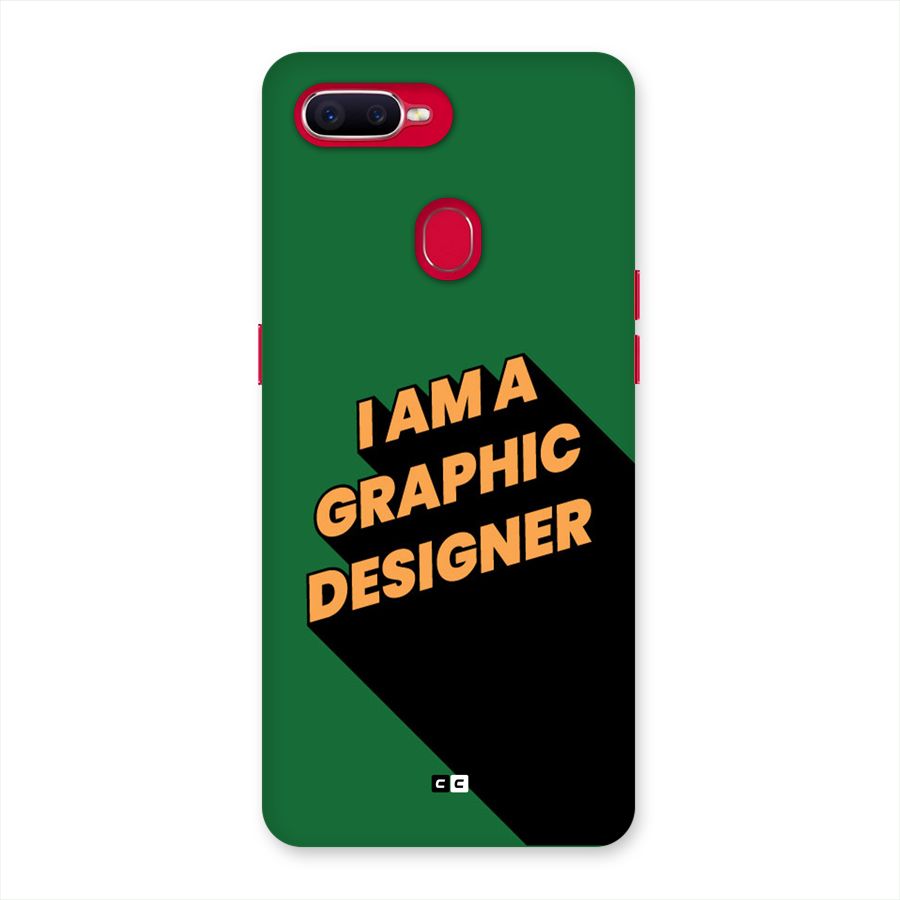 The Graphic Designer Back Case for Oppo F9 Pro