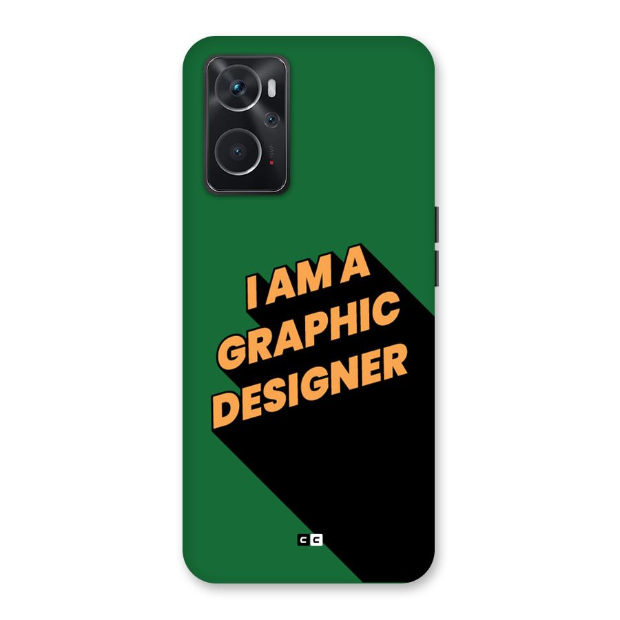 The Graphic Designer Back Case for Oppo K10 4G