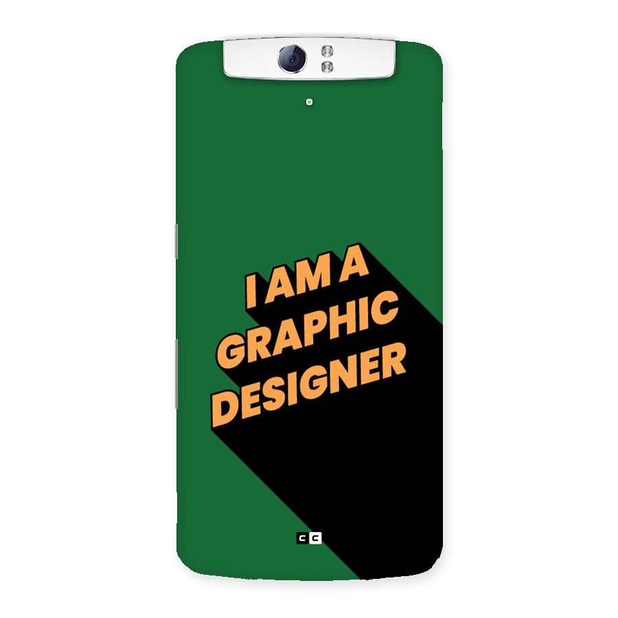 The Graphic Designer Back Case for Oppo N1