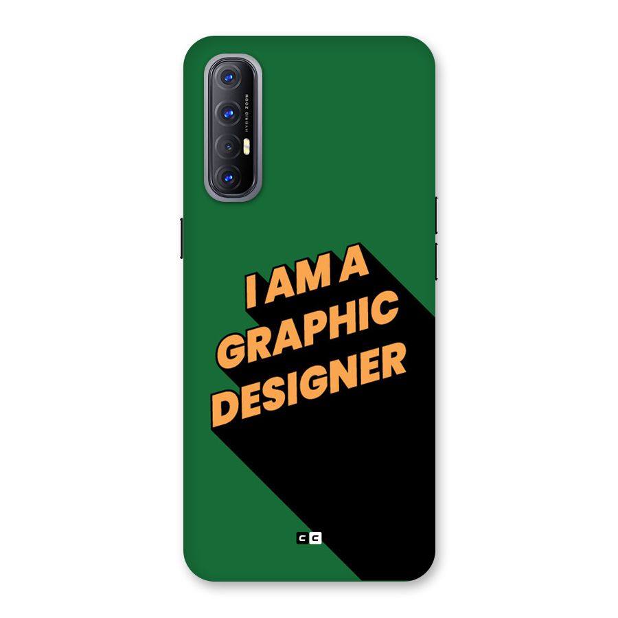 The Graphic Designer Back Case for Oppo Reno3 Pro