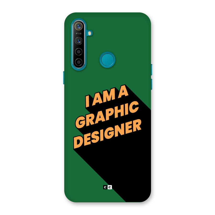 The Graphic Designer Back Case for Realme 5i