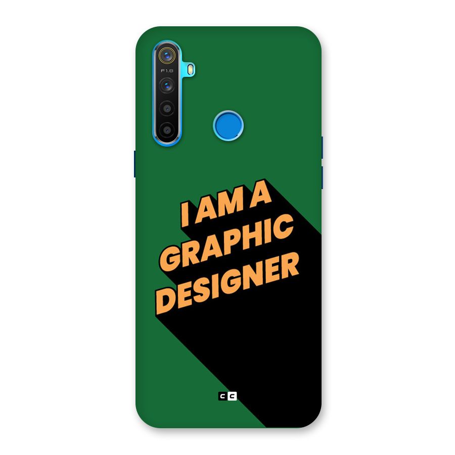The Graphic Designer Back Case for Realme 5s
