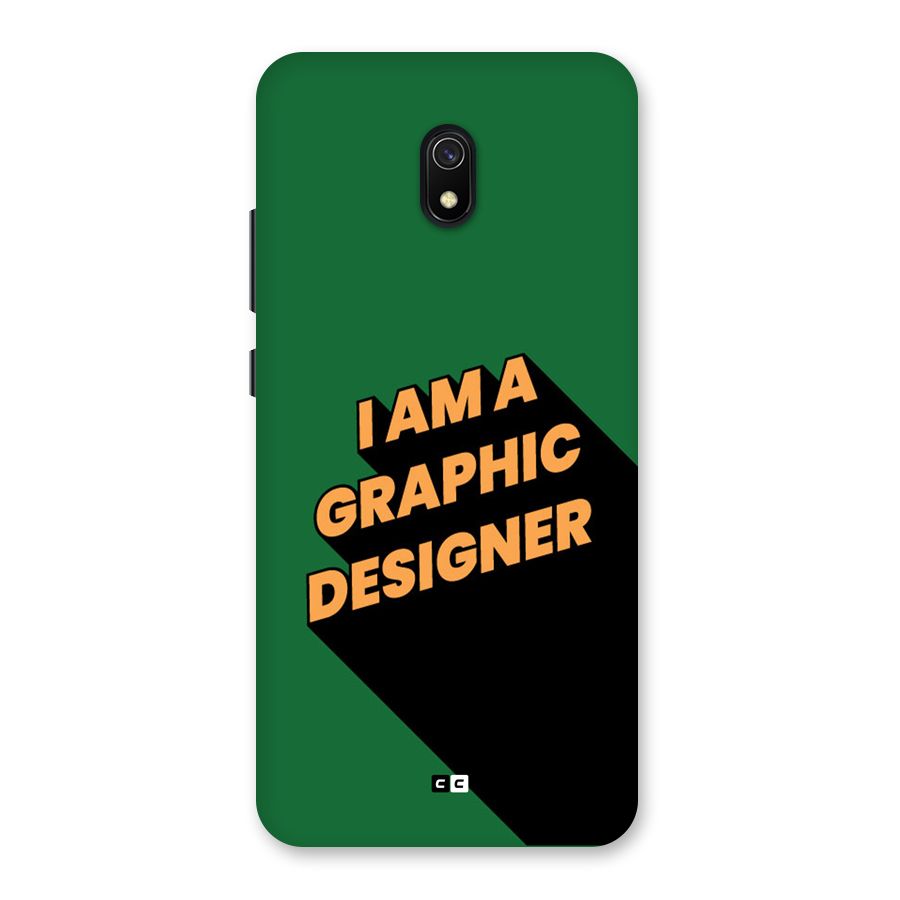 The Graphic Designer Back Case for Redmi 8A