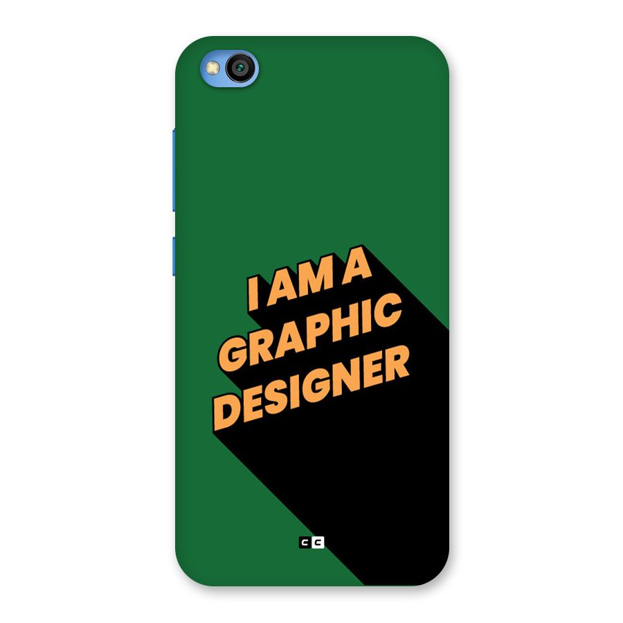 The Graphic Designer Back Case for Redmi Go