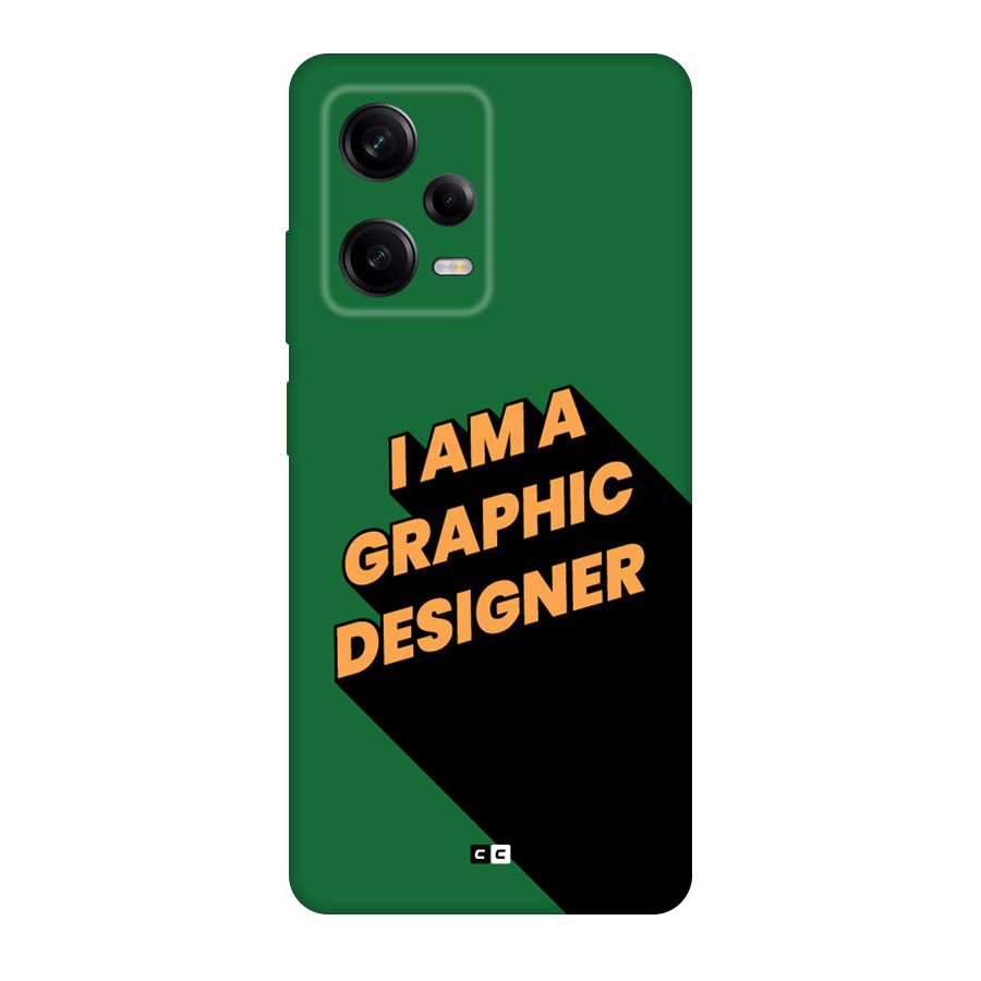 The Graphic Designer Back Case for Redmi Note 12 Pro