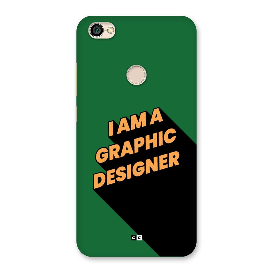 The Graphic Designer Back Case for Redmi Y1 2017