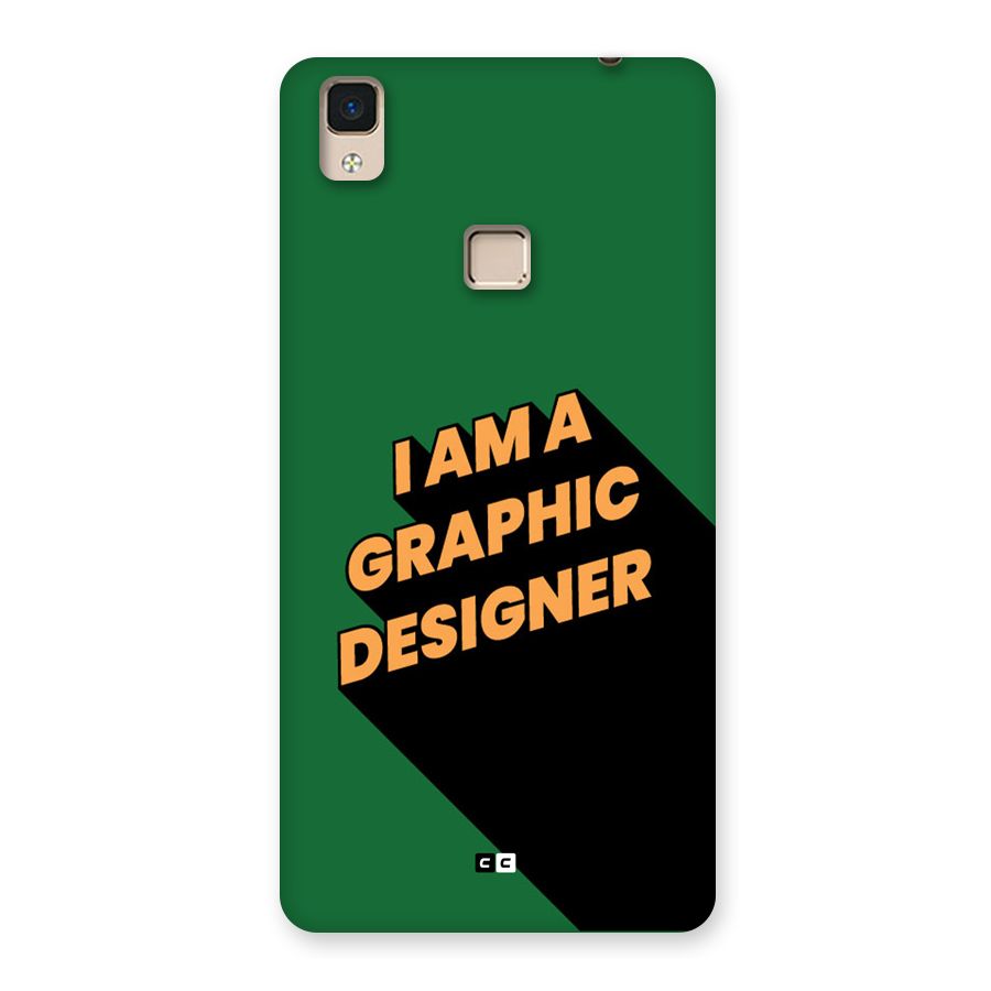 The Graphic Designer Back Case for V3 Max