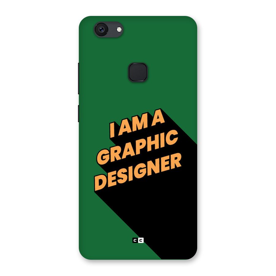The Graphic Designer Back Case for Vivo V7 Plus