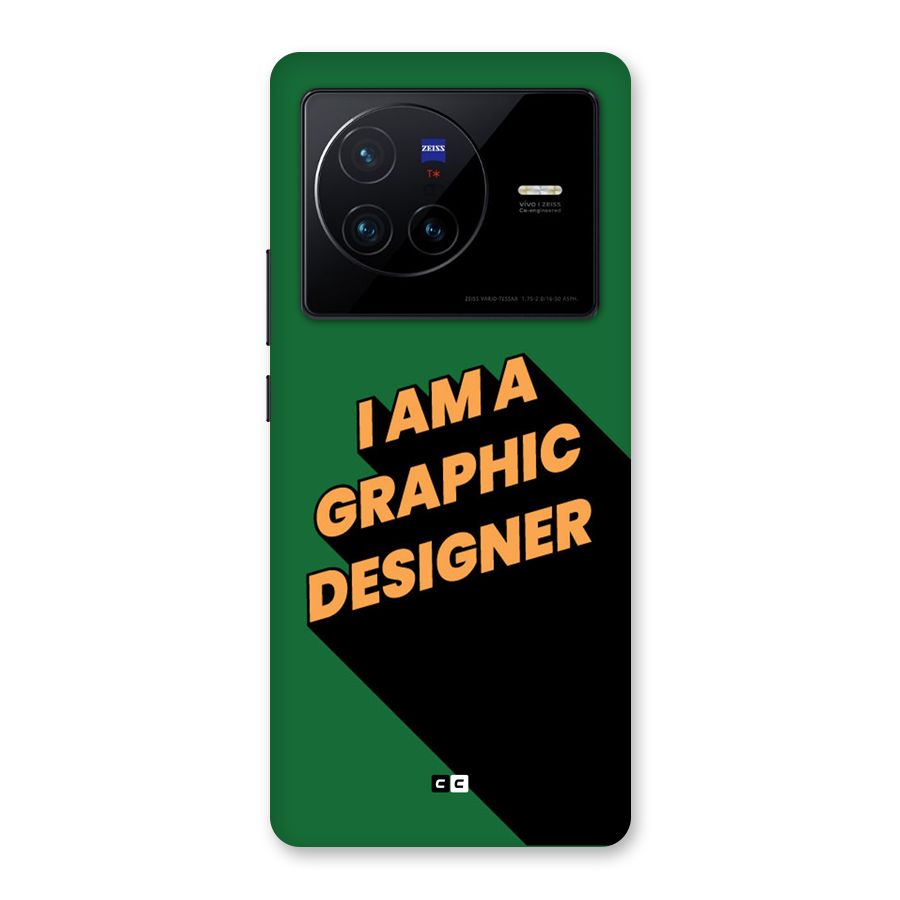 The Graphic Designer Back Case for Vivo X80