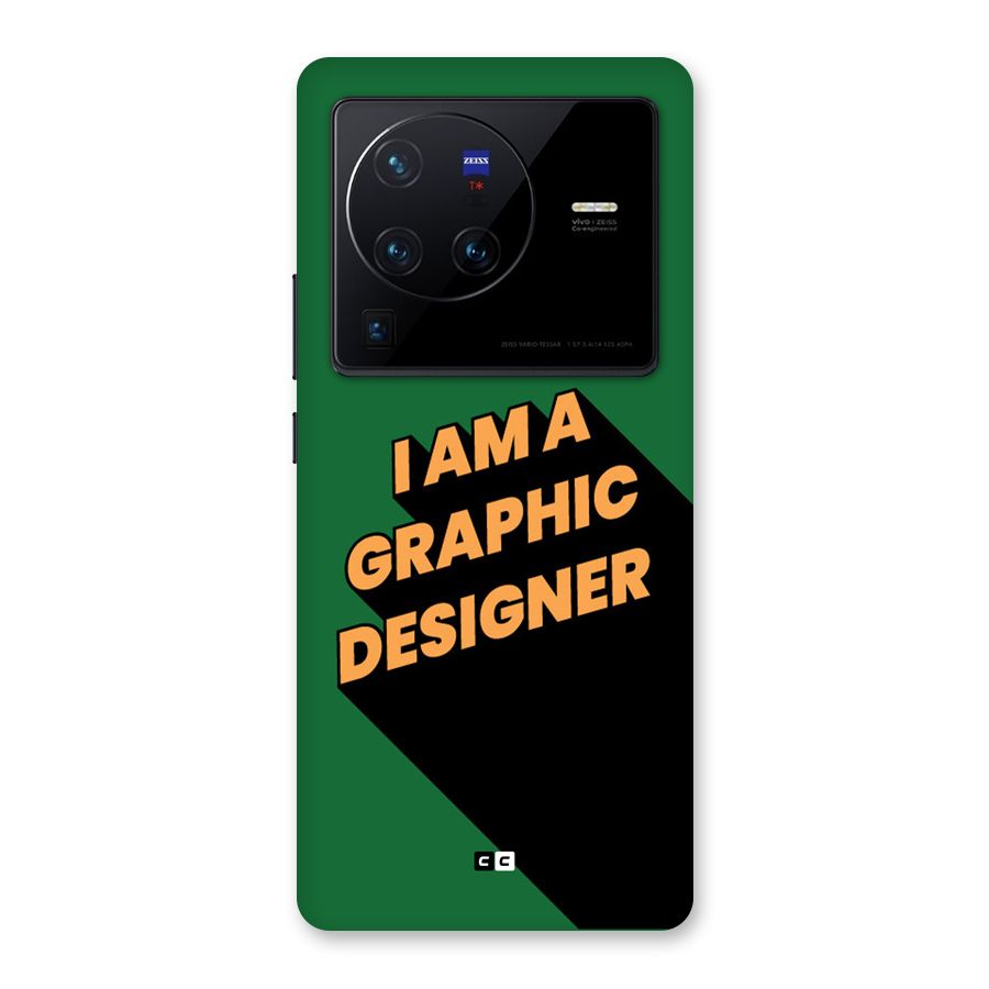 The Graphic Designer Back Case for Vivo X80 Pro