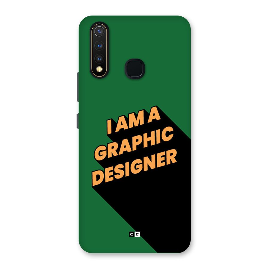 The Graphic Designer Back Case for Vivo Y19