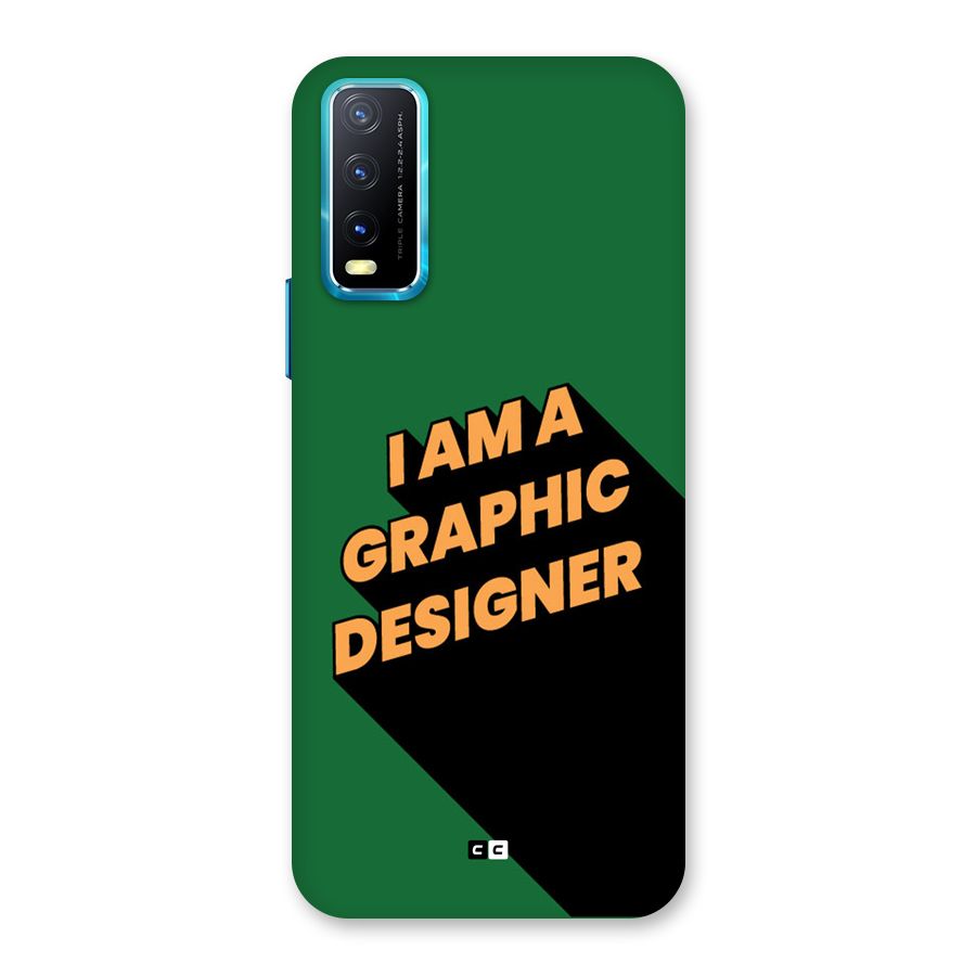 The Graphic Designer Back Case for Vivo Y20A