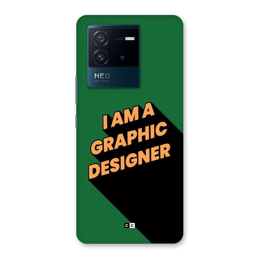 The Graphic Designer Back Case for Vivo iQOO Neo 6 5G