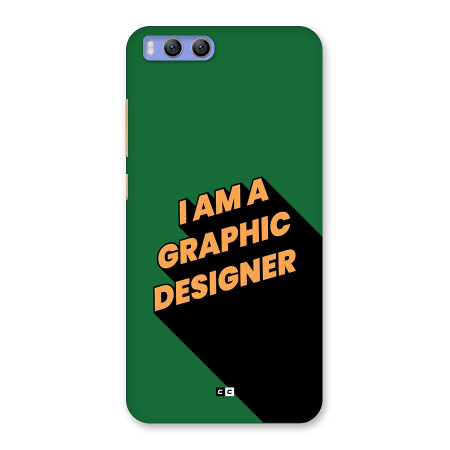 The Graphic Designer Back Case for Xiaomi Mi 6