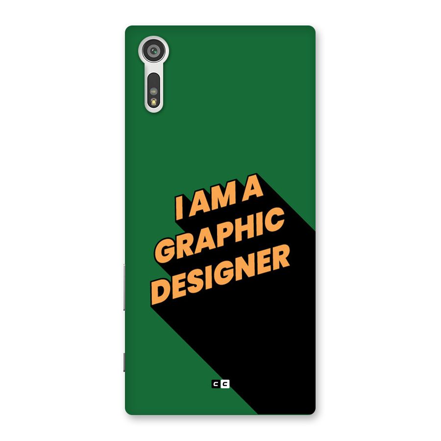 The Graphic Designer Back Case for Xperia XZ