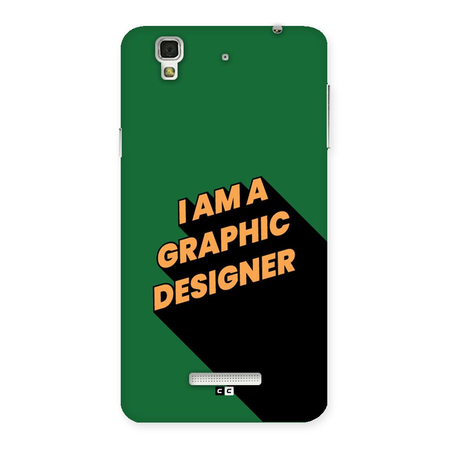 The Graphic Designer Back Case for YU Yureka Plus