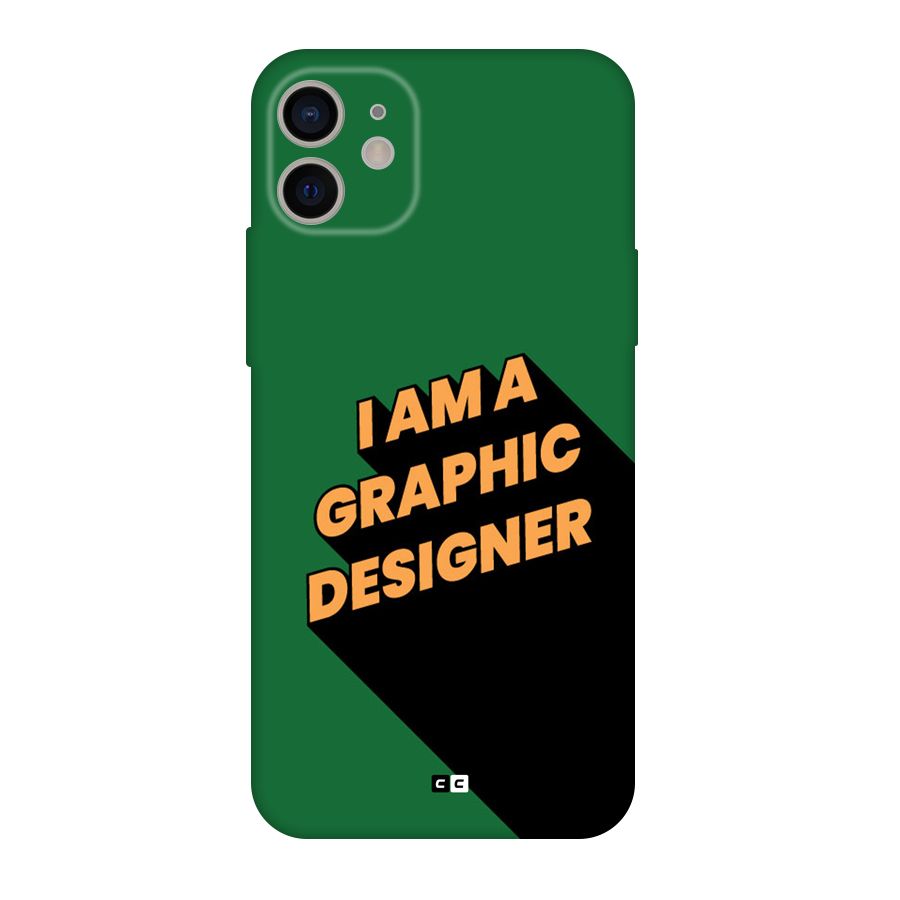 The Graphic Designer Back Case for iPhone 11