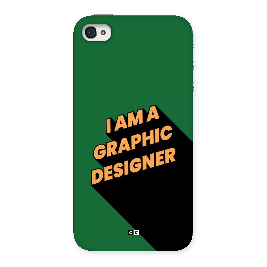 The Graphic Designer Back Case for iPhone 4 4s