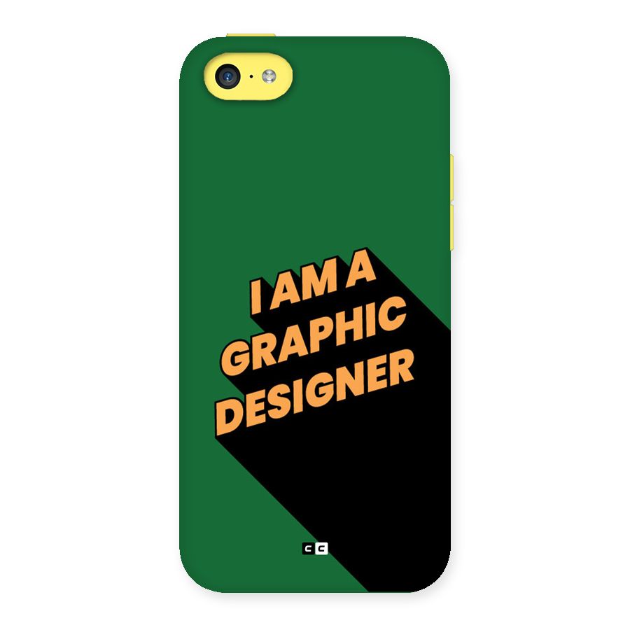 The Graphic Designer Back Case for iPhone 5C