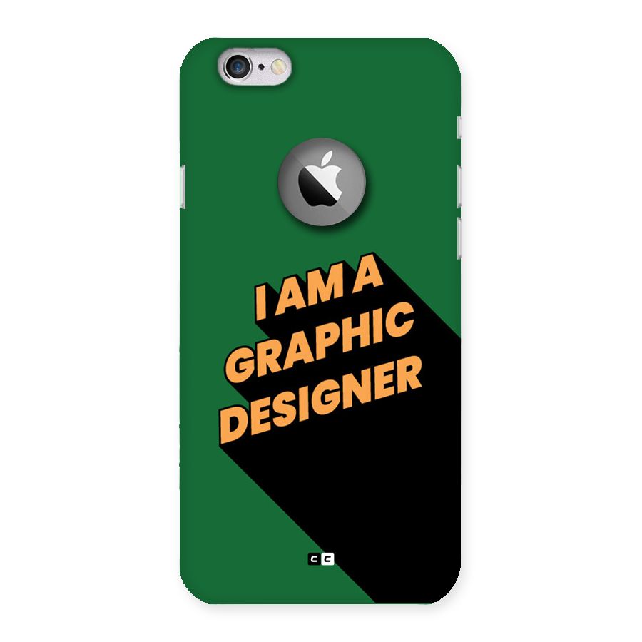 The Graphic Designer Back Case for iPhone 6 Logo Cut
