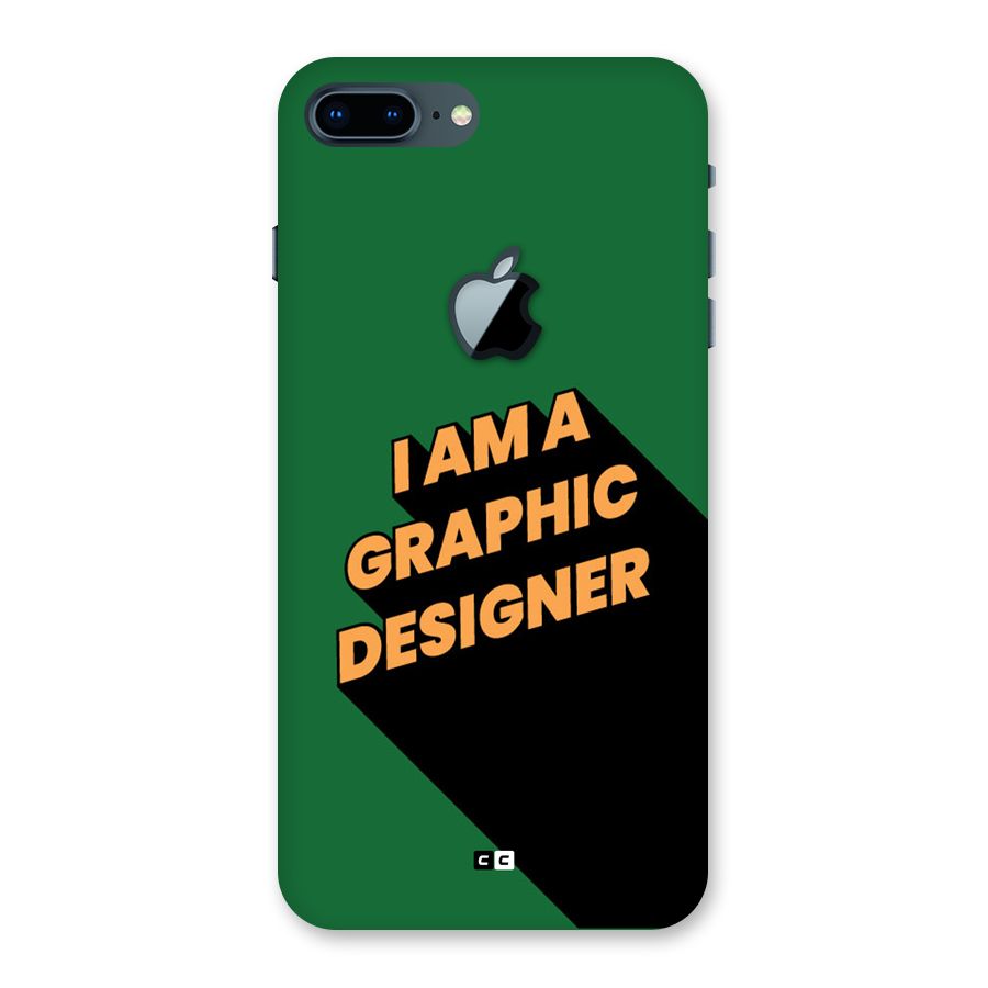 The Graphic Designer Back Case for iPhone 7 Plus Apple Cut