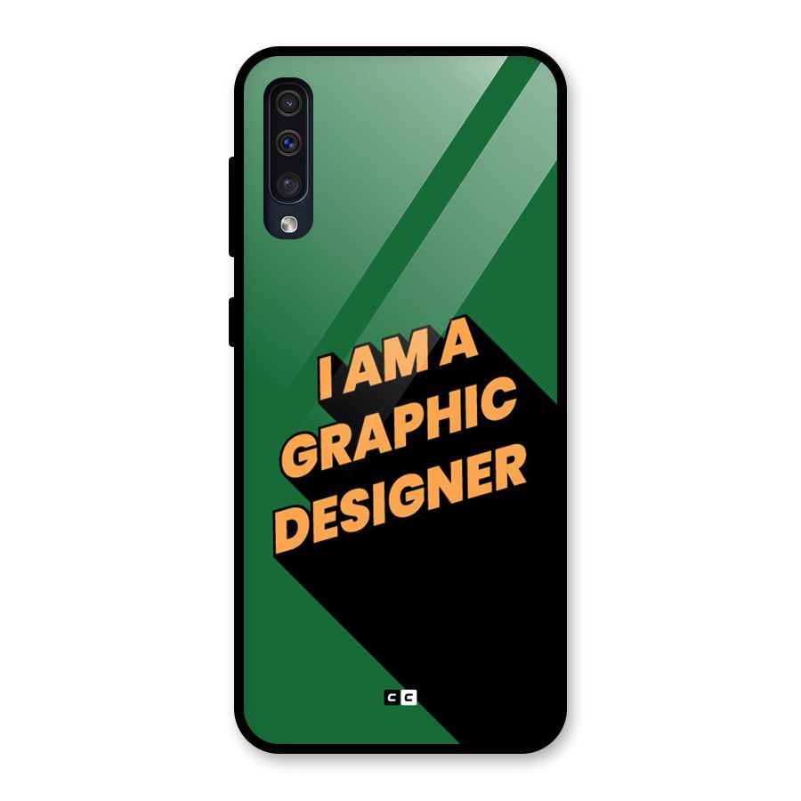 The Graphic Designer Glass Back Case for Galaxy A50s